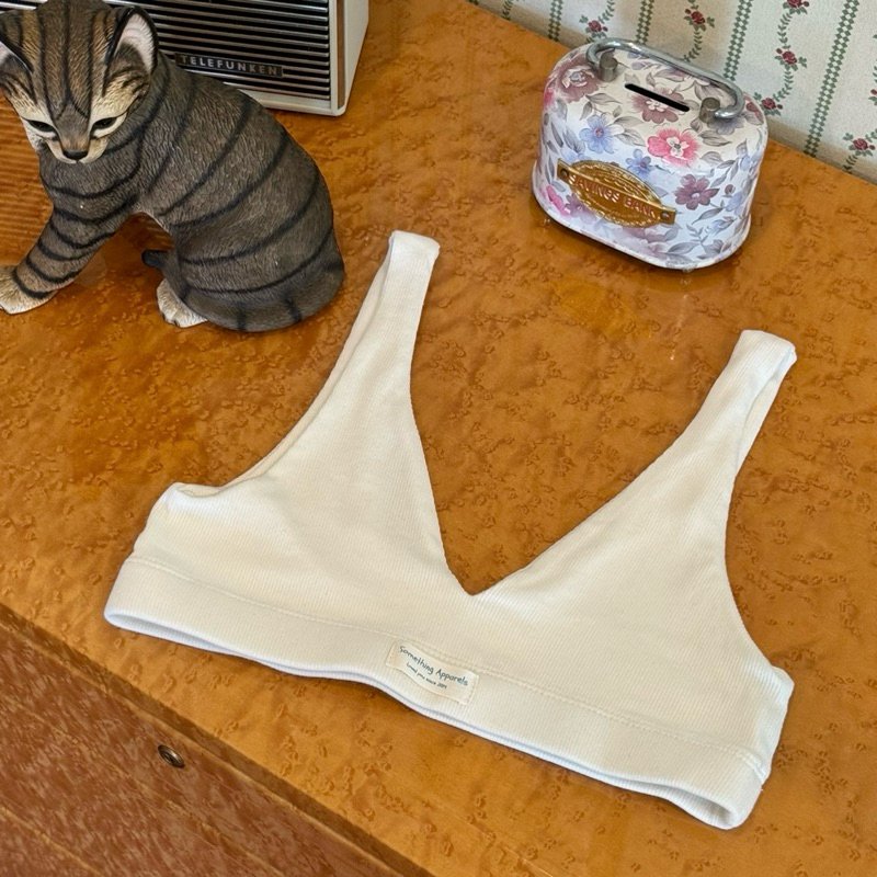 SOMETHING BELLE BRA TOP (WHITE)