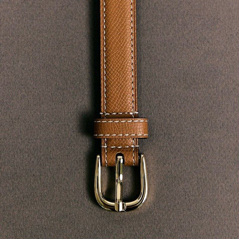 SOMETHING THE CLASSIC BELT (BROWN EPSOM)