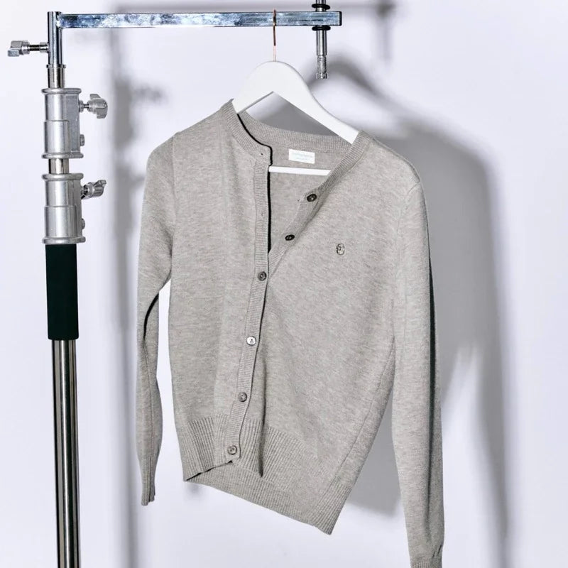 SOMETHING MAGGIE CARDIGAN (CLOUDY GREY)