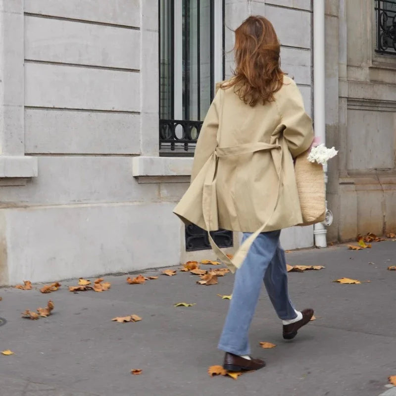 SOMETHING BAGEL TRENCH COAT