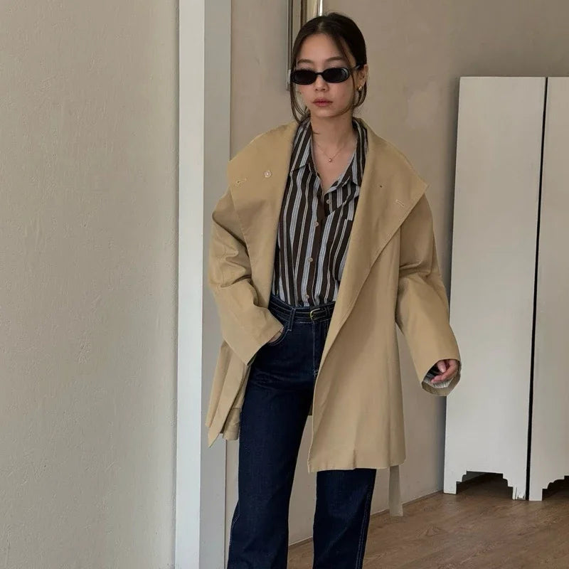 SOMETHING BAGEL TRENCH COAT