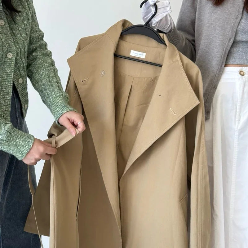 SOMETHING BAGEL TRENCH COAT