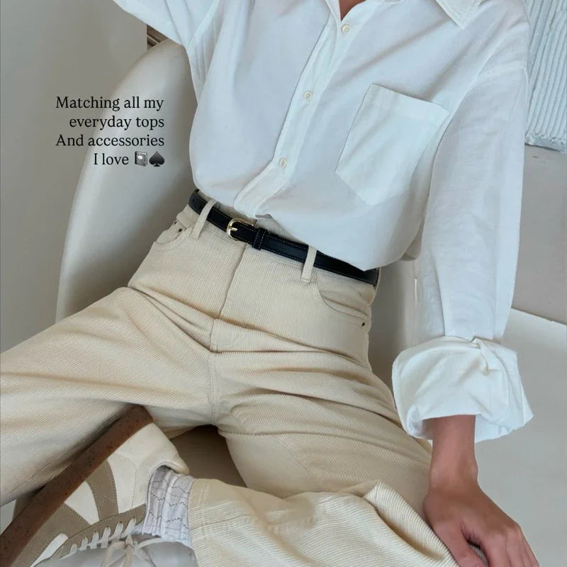 SOMETHING VANILLA CORDUROY PANTS