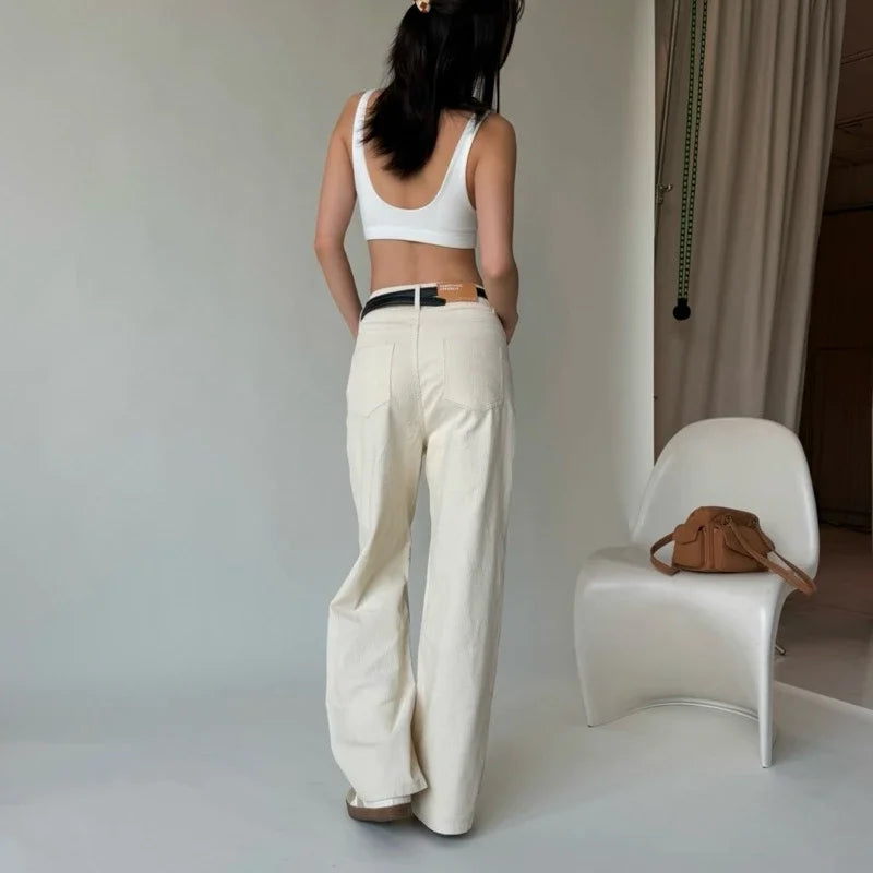 SOMETHING VANILLA CORDUROY PANTS