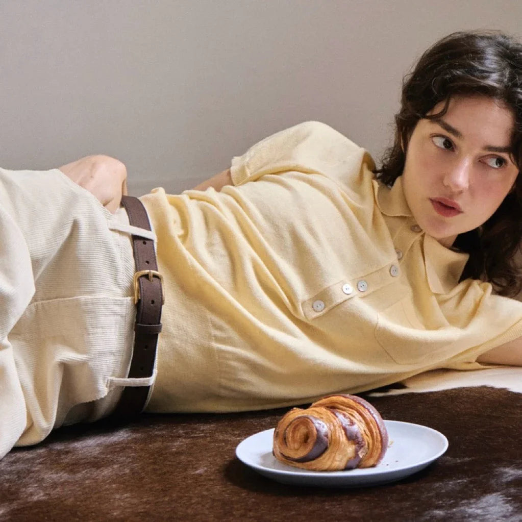 SOMETHING THE DAILY BELT (BROWN SUEDE)