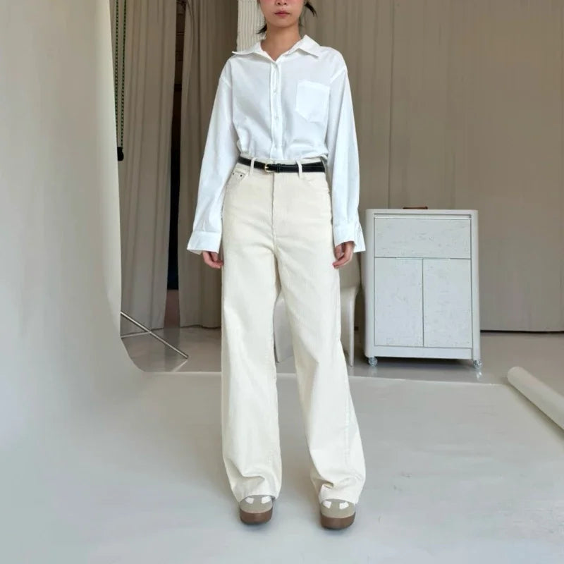 SOMETHING VANILLA CORDUROY PANTS