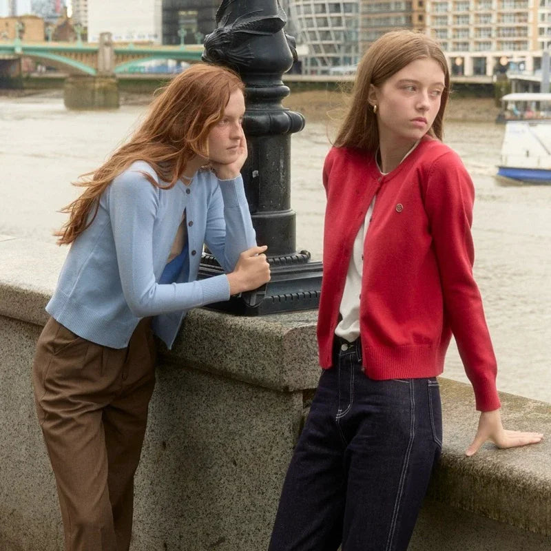 SOMETHING MAGGIE CARDIGAN (RUBY RED)